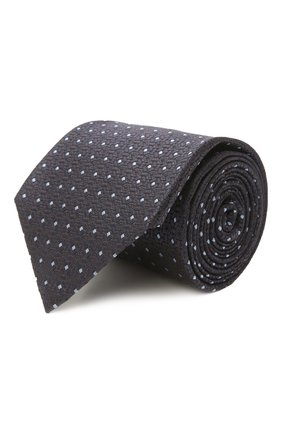 Мужской шелковый галстук ERMENEGILDO ZEGNA темно-синего цвета по цене 21800 руб., арт. Z2D10T/18B | Фото 1 Мужской шелковый галстук ERMENEGILDO ZEGNA темно-синего цвета, арт. Z2D10T/18B | Фото 1
