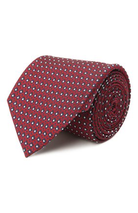 Мужской шелковый галстук ERMENEGILDO ZEGNA бордового цвета по цене 15150 руб., арт. Z2D03T/1UM | Фото 1 Мужской шелковый галстук ERMENEGILDO ZEGNA бордового цвета, арт. Z2D03T/1UM | Фото 1