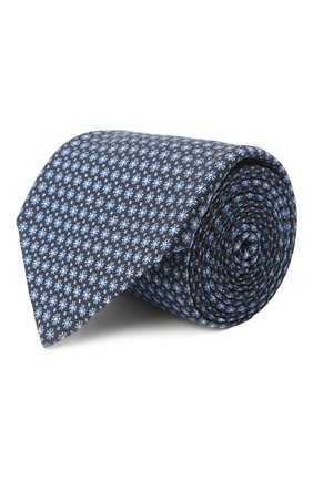 Мужской шелковый галстук ERMENEGILDO ZEGNA голубого цвета по цене 15150 руб., арт. Z2D03T/1UM | Фото 1 Мужской шелковый галстук ERMENEGILDO ZEGNA голубого цвета, арт. Z2D03T/1UM | Фото 1