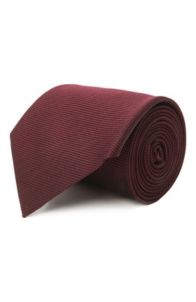 Мужской шелковый галстук ERMENEGILDO ZEGNA бордового цвета по цене 15150 руб., арт. Z2D00T/1UM | Фото 1 Мужской шелковый галстук ERMENEGILDO ZEGNA бордового цвета, арт. Z2D00T/1UM | Фото 1