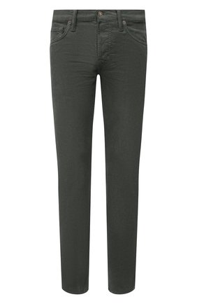 Мужские хлопковые брюки TOM FORD зеленого цвета по цене 75800 руб., арт. BYJ39/TFD002 | Фото 1 Мужские хлопковые брюки TOM FORD зеленого цвета, арт. BYJ39/TFD002 | Фото 1
