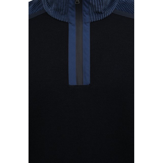 Шерстяной свитер Paul&Shark 11311155/FLV, цвет синий, размер 52 11311155/FLV - фото 5