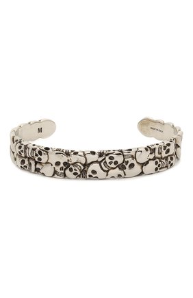 Мужской браслет ALEXANDER MCQUEEN серебряного цвета по цене 33950 руб., арт. 663695/J160Y | Фото 1 Мужской браслет ALEXANDER MCQUEEN серебряного цвета, арт. 663695/J160Y | Фото 1