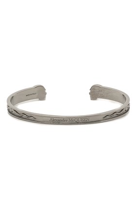 Мужской браслет ALEXANDER MCQUEEN серебряного цвета по цене 31200 руб., арт. 554578/J160B | Фото 1 Мужской браслет ALEXANDER MCQUEEN серебряного цвета, арт. 554578/J160B | Фото 1