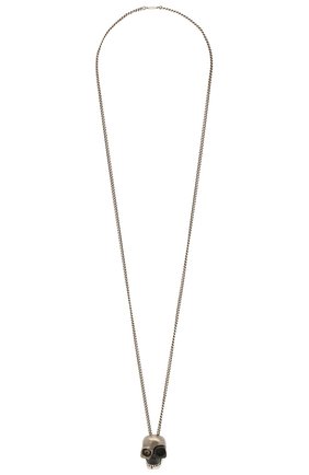 Мужского цепь с кулоном ALEXANDER MCQUEEN серебряного цвета по цене 36400 руб., арт. 554496/IAG2Z | Фото 1 Мужского цепь с кулоном ALEXANDER MCQUEEN серебряного цвета, арт. 554496/IAG2Z | Фото 1