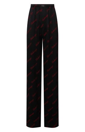Женские брюки из вискозы BALENCIAGA черного цвета по цене 86300 руб., арт. 659026/TK052 | Фото 1 Женские брюки из вискозы BALENCIAGA черного цвета, арт. 659026/TK052 | Фото 1 (Длина (брюки, джинсы): Удлиненные; Стили: Спорт-шик; Женское Кросс-КТ: Брюки-одежда; Силуэт Ж (брюки и джинсы): Широкие; Материал внешний: Вискоза)