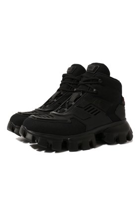 Женские кроссовки cloudbust thunder PRADA черного цвета по цене 81000 руб., арт. 1T648M-3KR2-F0002-050 | Фото 1 Женские кроссовки cloudbust thunder PRADA черного цвета, арт. 1T648M-3KR2-F0002-050 | Фото 1