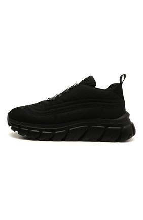 Женские текстильные кроссовки rush PRADA черного цвета по цене 71000 руб., арт. 1E655M-3LFV-F0002-050 | Фото 2 Женские текстильные кроссовки rush PRADA черного цвета, арт. 1E655M-3LFV-F0002-050 | Фото 2