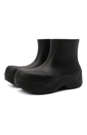 Женские сапоги bv puddle BOTTEGA VENETA черного цвета по цене 42650 руб., арт. 640045/V00P0 | Фото 1 Женские сапоги bv puddle BOTTEGA VENETA черного цвета, арт. 640045/V00P0 | Фото 1 (Материал внутренний: Натуральная кожа, Текстиль; Подошва: Платформа; Каблук тип: Устойчивый; Материал внешний: Резина; Каблук высота: Средний; Материал утеплителя: Без утеплителя)