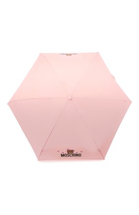 Женский складной зонт MOSCHINO светло-розового цвета по цене 7390 руб., арт. 8042-SUPERMINI | Фото 1 Женский складной зонт MOSCHINO светло-розового цвета, арт. 8042-SUPERMINI | Фото 1