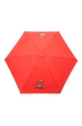 Женский складной зонт MOSCHINO красного цвета по цене 8185 руб., арт. 8211-C0MPACT | Фото 1 Женский складной зонт MOSCHINO красного цвета, арт. 8211-C0MPACT | Фото 1