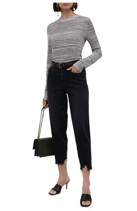 Женские джинсы 7 FOR ALL MANKIND темно-серого цвета по цене 23250 руб., арт. JSA7B94TAN | Фото 2 Женские джинсы 7 FOR ALL MANKIND темно-серого цвета, арт. JSA7B94TAN | Фото 2