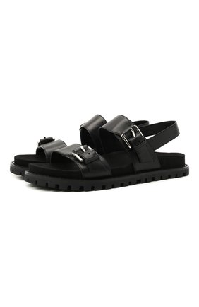 Женские кожаные сандалии judd MICHAEL MICHAEL KORS черного цвета по цене 16800 руб., арт. 40T1JUFA2L | Фото 1 Женские кожаные сандалии judd MICHAEL MICHAEL KORS черного цвета, арт. 40T1JUFA2L | Фото 1