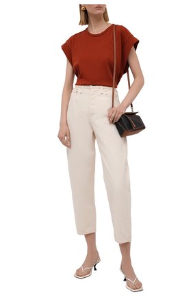 Женские джинсы RAG&BONE кремвого цвета по цене 32850 руб., арт. WDD20F2727X7SH | Фото 2 Женские джинсы RAG&BONE кремвого цвета, арт. WDD20F2727X7SH | Фото 2