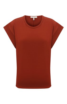Женская хлопковая футболка RAG&BONE цвета по цене 12800 руб., арт. WCC21PT025PP25 | Фото 1 Женская хлопковая футболка RAG&BONE цвета, арт. WCC21PT025PP25 | Фото 1