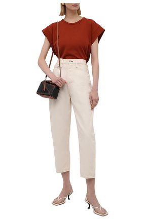 Женская хлопковая футболка RAG&BONE цвета по цене 12800 руб., арт. WCC21PT025PP25 | Фото 2 Женская хлопковая футболка RAG&BONE цвета, арт. WCC21PT025PP25 | Фото 2