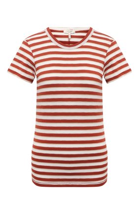 Женская хлопковая футболка RAG&BONE цвета по цене 12800 руб., арт. WCC21PT023CH23 | Фото 1 Женская хлопковая футболка RAG&BONE цвета, арт. WCC21PT023CH23 | Фото 1