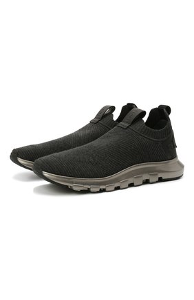 Мужские текстильные кроссовки techmerino sock Z ZEGNA темно-серого цвета по цене 43050 руб., арт. A5131X-LHSTE | Фото 1 Мужские текстильные кроссовки techmerino sock Z ZEGNA темно-серого цвета, арт. A5131X-LHSTE | Фото 1