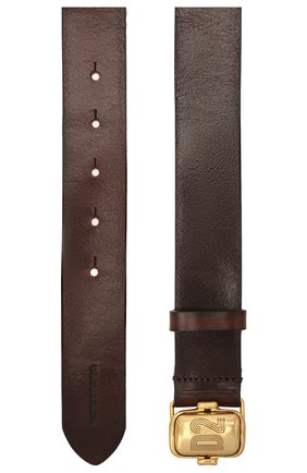 Женский кожаный ремень DSQUARED2 коричневого цвета по цене 18250 руб., арт. BEW0266 12900001 | Фото 2 Женский кожаный ремень DSQUARED2 коричневого цвета, арт. BEW0266 12900001 | Фото 2