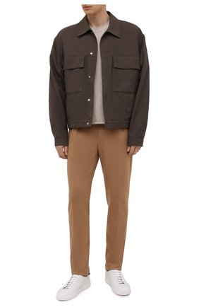 Мужские шерстяные брюки RALPH LAUREN светло-бежевого цвета по цене 53400 руб., арт. 798851739 | Фото 2 Мужские шерстяные брюки RALPH LAUREN светло-бежевого цвета, арт. 798851739 | Фото 2