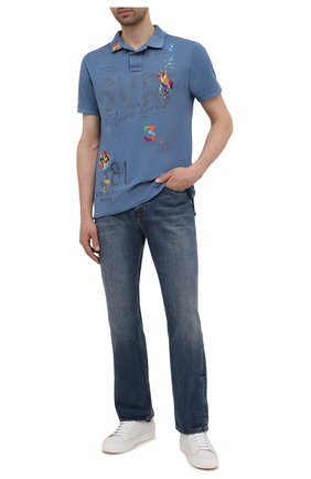Мужские джинсы 7 FOR ALL MANKIND синего цвета по цене 26800 руб., арт. JS000660SE | Фото 2 Мужские джинсы 7 FOR ALL MANKIND синего цвета, арт. JS000660SE | Фото 2