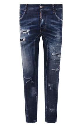 Мужские джинсы DSQUARED2 темно-синего цвета по цене 52600 руб., арт. S74LB0960/S30342 | Фото 1 Мужские джинсы DSQUARED2 темно-синего цвета, арт. S74LB0960/S30342 | Фото 1