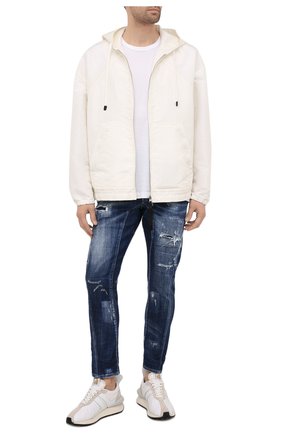 Мужские джинсы DSQUARED2 темно-синего цвета по цене 52600 руб., арт. S74LB0960/S30342 | Фото 2 Мужские джинсы DSQUARED2 темно-синего цвета, арт. S74LB0960/S30342 | Фото 2