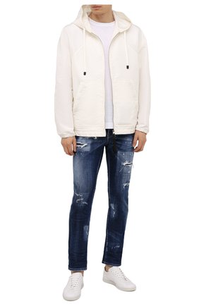 Мужские джинсы DSQUARED2 темно-синего цвета по цене 49600 руб., арт. S74LB0961/S30342 | Фото 2 Мужские джинсы DSQUARED2 темно-синего цвета, арт. S74LB0961/S30342 | Фото 2
