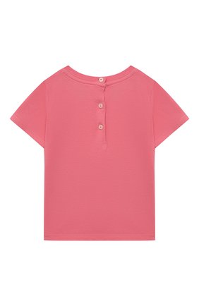 Детский хлопковая футболка POLO RALPH LAUREN розового цвета по цене 3295 руб., арт. 310841390 | Фото 2 Детский хлопковая футболка POLO RALPH LAUREN розового цвета, арт. 310841390 | Фото 2