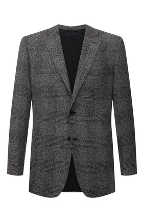 Мужской пиджак из шелка и кашемира BRIONI серого цвета по цене 456500 руб., арт. RG0J0L/01478/BRUNIC0 | Фото 1 Мужской пиджак из шелка и кашемира BRIONI серого цвета, арт. RG0J0L/01478/BRUNIC0 | Фото 1 (Рукава: Длинные; Длина (для топов): Стандартные; Материал подклада: Купро; Материал внешний: Шерсть, Шелк, Кашемир; Случай: Повседневный; Пиджаки М: Приталенный; 1-2-бортные: Однобортные; Стили: Кэжуэл)