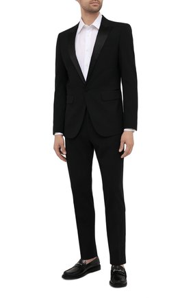 Мужской шерстяной пиджак DSQUARED2 черного цвета по цене 113000 руб., арт. S74BN1087/S40320 | Фото 2 Мужской шерстяной пиджак DSQUARED2 черного цвета, арт. S74BN1087/S40320 | Фото 2