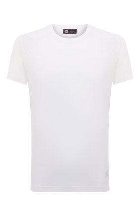 Мужская шерстяная футболка Z ZEGNA белого цвета по цене 28900 руб., арт. VY391/ZZT678 | Фото 1 Мужская шерстяная футболка Z ZEGNA белого цвета, арт. VY391/ZZT678 | Фото 1