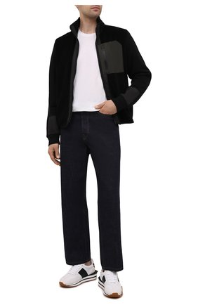 Мужская шерстяная футболка Z ZEGNA белого цвета по цене 28900 руб., арт. VY391/ZZT678 | Фото 2 Мужская шерстяная футболка Z ZEGNA белого цвета, арт. VY391/ZZT678 | Фото 2