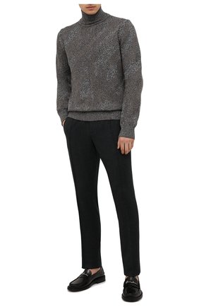 Мужской кашемировый свитер ZEGNA COUTURE серого цвета по цене 132000 руб., арт. CYK74/122 | Фото 2 Мужской кашемировый свитер ZEGNA COUTURE серого цвета, арт. CYK74/122 | Фото 2