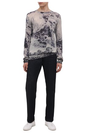 Мужской кашемировый джемпер EMPORIO ARMANI серого цвета по цене 36450 руб., арт. 6K1MY5/1MF5Z | Фото 2 Мужской кашемировый джемпер EMPORIO ARMANI серого цвета, арт. 6K1MY5/1MF5Z | Фото 2