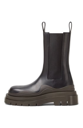 Женские ботинки bv tire BOTTEGA VENETA хаки цвета по цене 89950 руб., арт. 630297/VBS50 | Фото 1 Женские ботинки bv tire BOTTEGA VENETA хаки цвета, арт. 630297/VBS50 | Фото 1