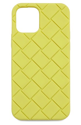 Чехол для iphone 12 pro BOTTEGA VENETA салатового цвета по цене 9300 руб., арт. 670188/V0EY0 | Фото 1 Чехол для iphone 12 pro BOTTEGA VENETA салатового цвета, арт. 670188/V0EY0 | Фото 1