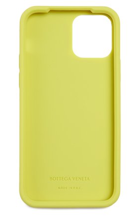 Чехол для iphone 12 pro BOTTEGA VENETA салатового цвета по цене 9300 руб., арт. 670188/V0EY0 | Фото 2 Чехол для iphone 12 pro BOTTEGA VENETA салатового цвета, арт. 670188/V0EY0 | Фото 2