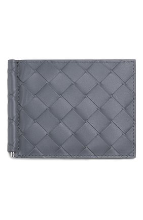 Мужской кожаный зажим для денег BOTTEGA VENETA серого цвета по цене 31150 руб., арт. 592626/VCPQ4 | Фото 1 Мужской кожаный зажим для денег BOTTEGA VENETA серого цвета, арт. 592626/VCPQ4 | Фото 1