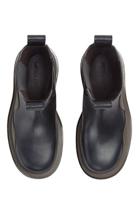 Мужские кожаные челси tire BOTTEGA VENETA черного цвета по цене 78950 руб., арт. 630284/VBS50 | Фото 2 Мужские кожаные челси tire BOTTEGA VENETA черного цвета, арт. 630284/VBS50 | Фото 2