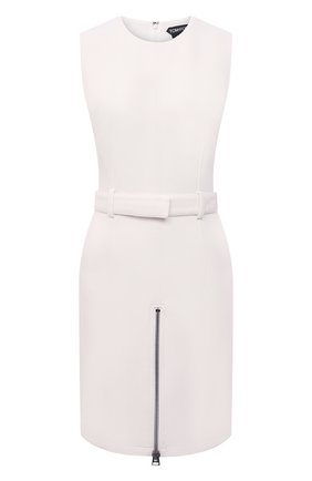 Женское шерстяное платье TOM FORD белого цвета по цене 192500 руб., арт. AB3031-FAX431 | Фото 1 Женское шерстяное платье TOM FORD белого цвета, арт. AB3031-FAX431 | Фото 1 (Материал внешний: Шерсть; Случай: Формальный; Длина Ж (юбки, платья, шорты): Мини; Женское Кросс-КТ: Платье-одежда, платье-футляр; Стили: Кэжуэл; Материал подклада: Шелк)