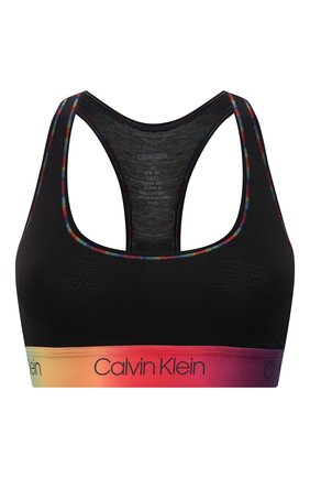 Женский бра-топ CALVIN KLEIN черного цвета по цене 4815 руб., арт. QF6538E | Фото 1 Женский бра-топ CALVIN KLEIN черного цвета, арт. QF6538E | Фото 1