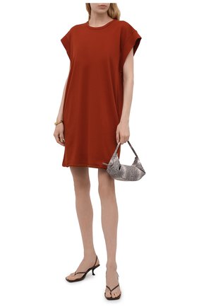 Женское хлопковое платье RAG&BONE красного цвета по цене 25350 руб., арт. WCC21P3026PP26 | Фото 2 Женское хлопковое платье RAG&BONE красного цвета, арт. WCC21P3026PP26 | Фото 2