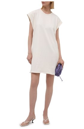 Женское хлопковое платье RAG&BONE бежевого цвета по цене 25350 руб., арт. WCC21P3026PP26 | Фото 2 Женское хлопковое платье RAG&BONE бежевого цвета, арт. WCC21P3026PP26 | Фото 2