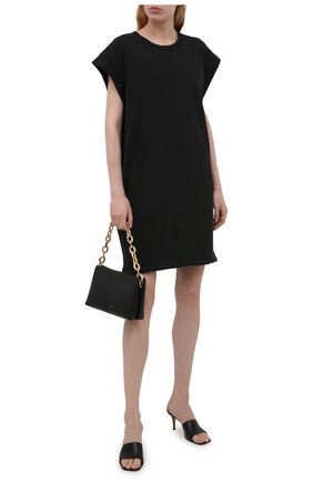 Женское хлопковое платье RAG&BONE черного цвета по цене 25350 руб., арт. WCC21P3026PP26 | Фото 2 Женское хлопковое платье RAG&BONE черного цвета, арт. WCC21P3026PP26 | Фото 2