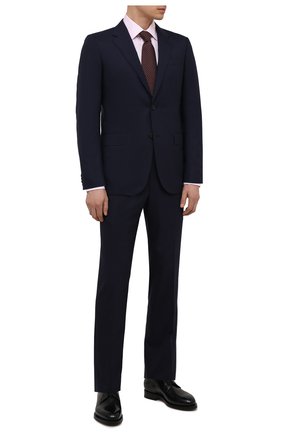 Мужской шерстяной костюм ERMENEGILDO ZEGNA темно-синего цвета по цене 280500 руб., арт. 212599/221225 | Фото 1 Мужской шерстяной костюм ERMENEGILDO ZEGNA темно-синего цвета, арт. 212599/221225 | Фото 1