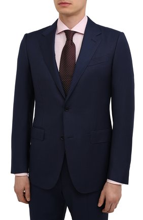 Мужской шерстяной костюм ERMENEGILDO ZEGNA темно-синего цвета по цене 197000 руб., арт. 222034/221225 | Фото 2 Мужской шерстяной костюм ERMENEGILDO ZEGNA темно-синего цвета, арт. 222034/221225 | Фото 2
