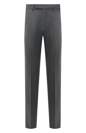 Мужские шерстяные брюки ERMENEGILDO ZEGNA серого цвета по цене 47600 руб., арт. E30F24/75TB12 | Фото 1 Мужские шерстяные брюки ERMENEGILDO ZEGNA серого цвета, арт. E30F24/75TB12 | Фото 1