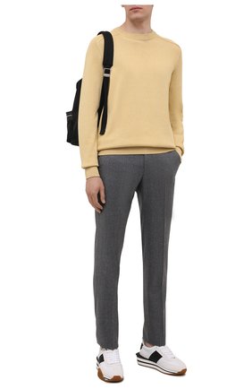 Мужские шерстяные брюки ERMENEGILDO ZEGNA серого цвета по цене 47600 руб., арт. E30F24/75TB12 | Фото 2 Мужские шерстяные брюки ERMENEGILDO ZEGNA серого цвета, арт. E30F24/75TB12 | Фото 2