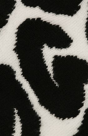 Мужские носки DOLCE & GABBANA черно-белого цвета, арт. GXG55T/JACKV | Фото 2 (Материал внешний: Хлопок, Синтетический материал; Кросс-КТ: бельё)